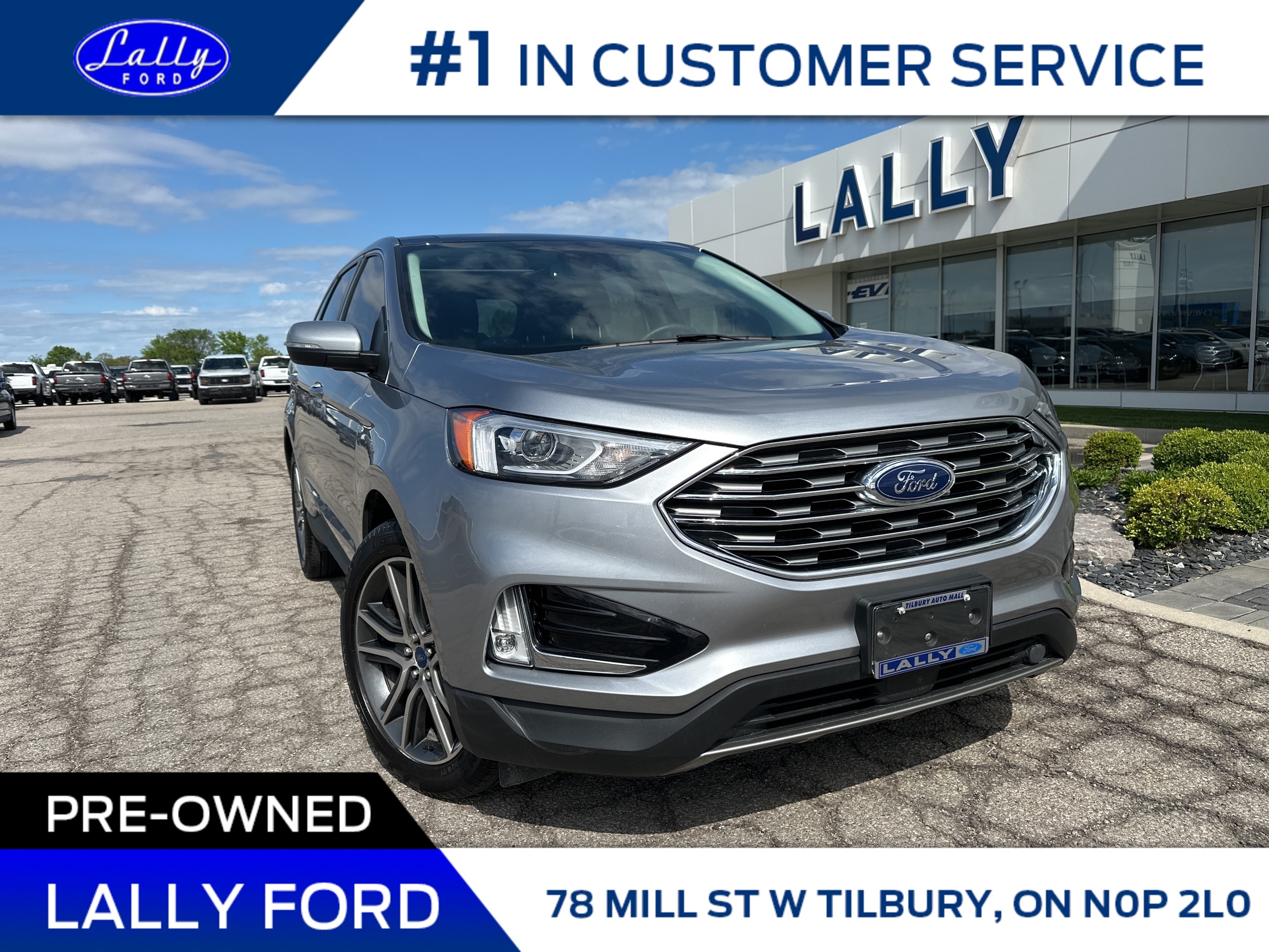 2021 Ford Edge Titanium, Only 12,796 Km’s, Loaded, Mint!
