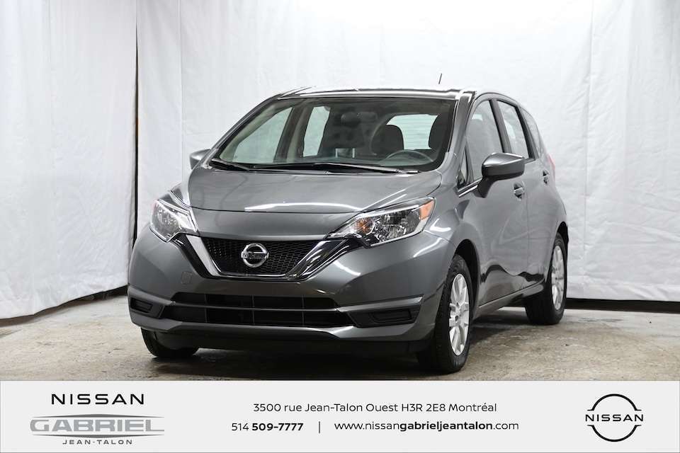 2019 Nissan Versa Note SV  NEVER ACCIDENTED + ONLY 1 OWNER