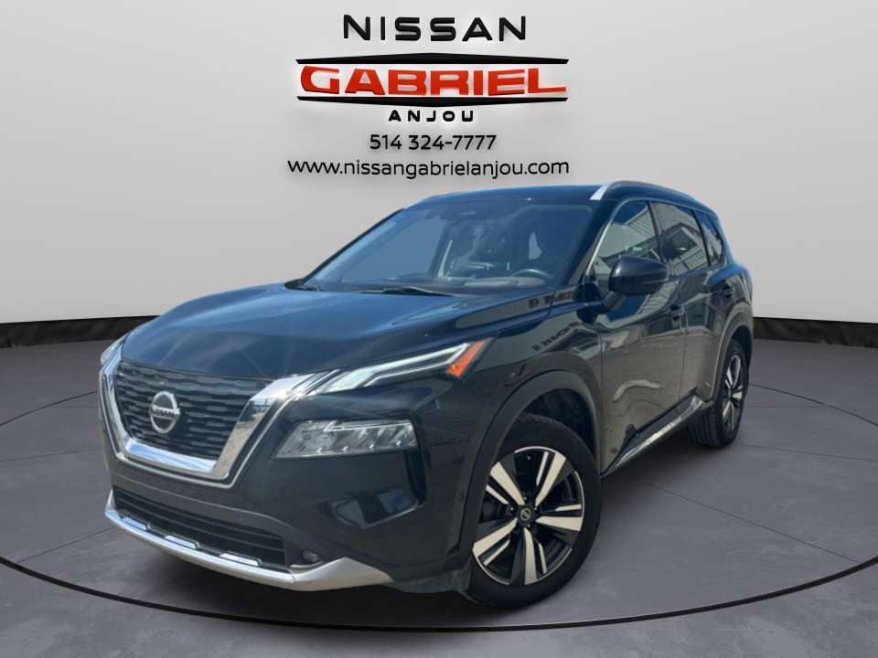 2021 Nissan Rogue Platinum AWD CARPLAY+LEATHER+SUNROOF+GPS+BOSE AUDI