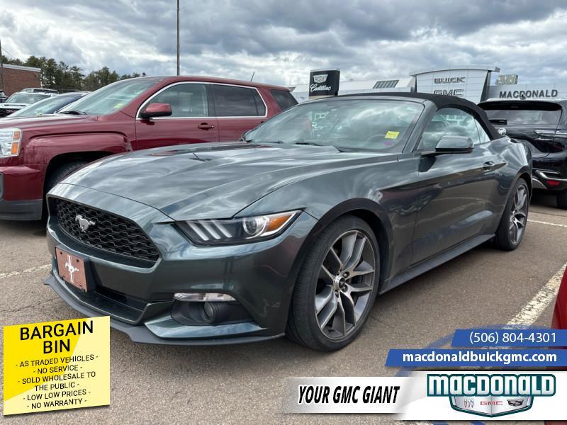 2015 Ford Mustang EcoBoost Premium  - Leather Seats - $222 B/W
