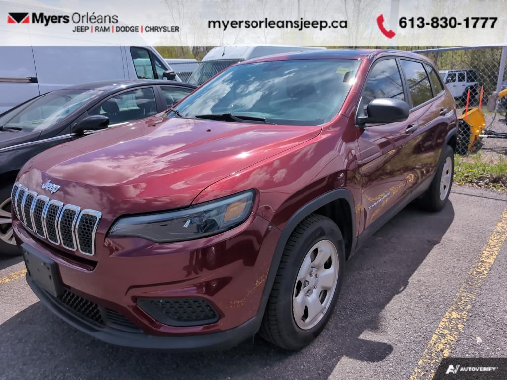 2019 Jeep Cherokee Sport  - One owner - Uconnect 3 - $89.78 /Wk