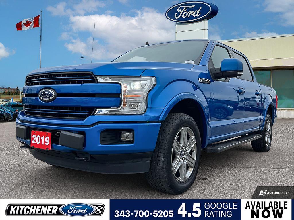 2019 Ford F-150 Lariat 502A | SPORT | TWIN PANEL MOONROOF | 360 CA