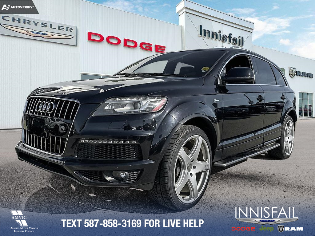 2012 Audi Q7 3.0 Sport Leather! Panoramic Sunroof! Supercharged