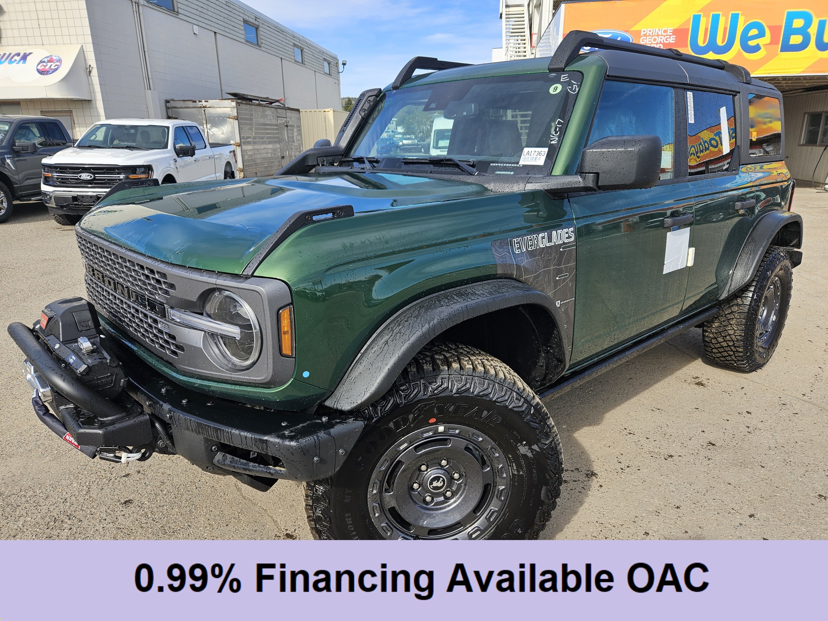 2024 Ford Bronco Everglades | 4WD | Sasquatch/Mid Package