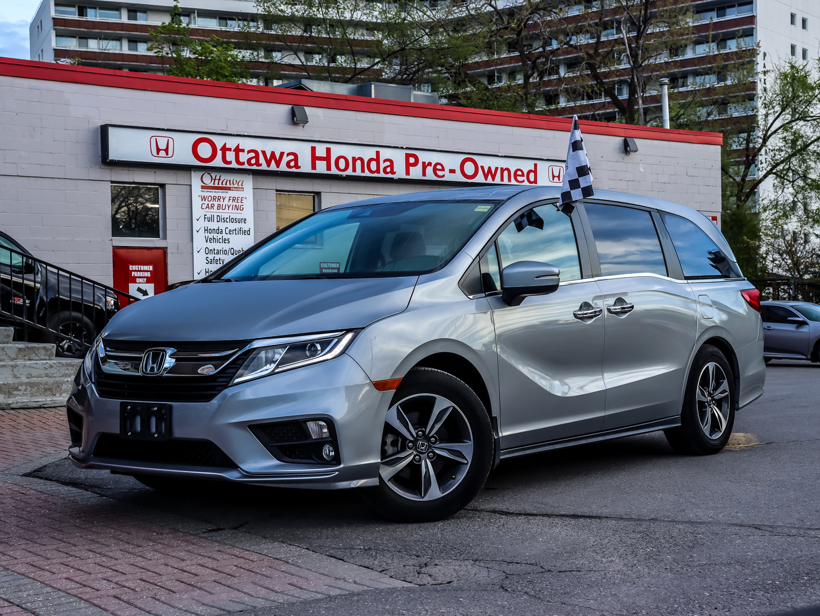2018 Honda Odyssey EX W/HONDA SENSING & LANEWATCH 