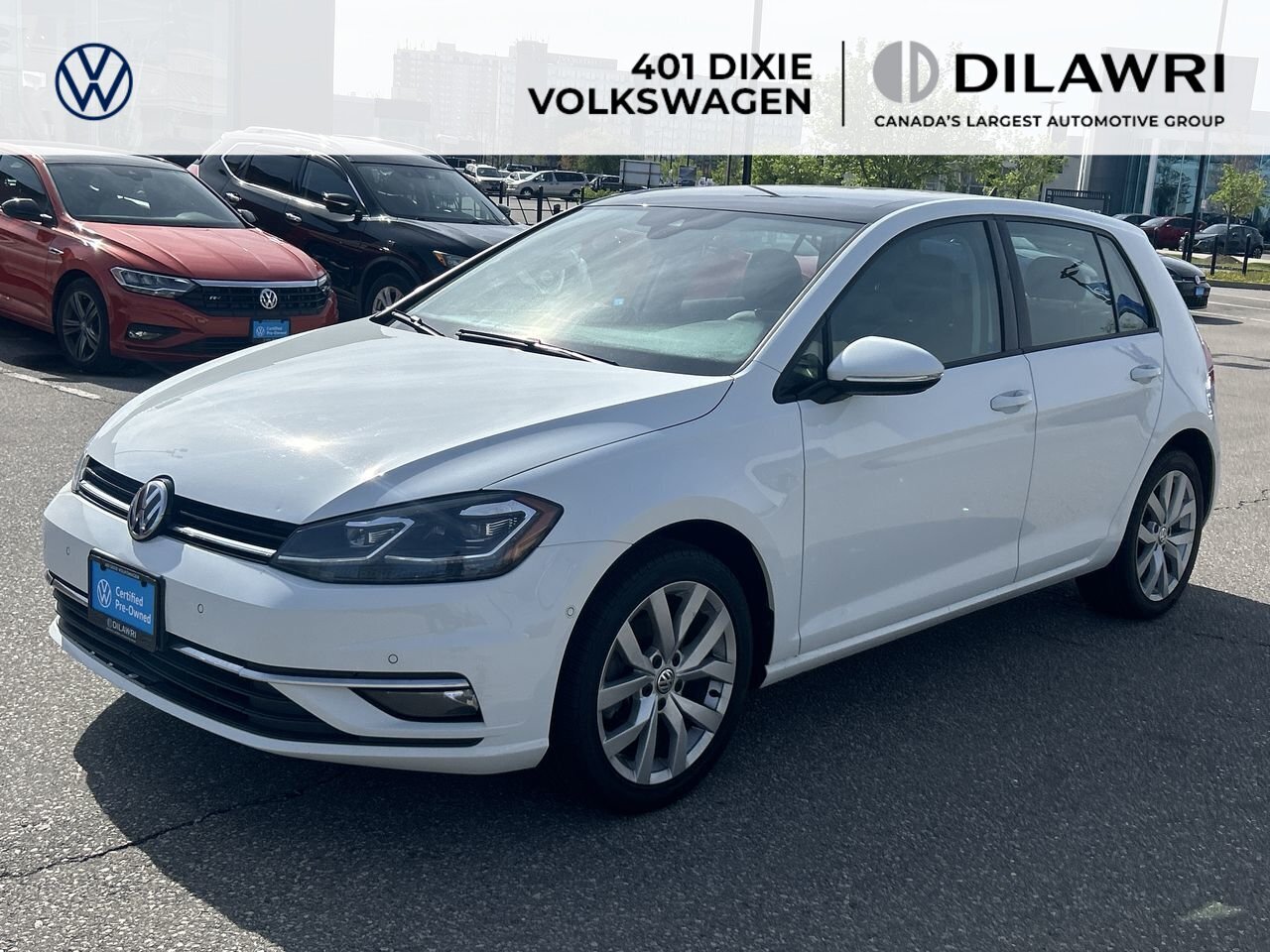 2019 Volkswagen Golf Execline Clean Carfax| Fully Loaded| Manual Transm