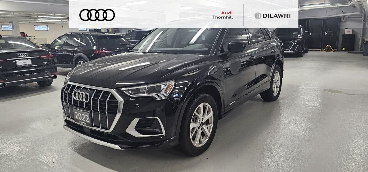 2022 Audi Q3 45 2.0T Komfort ONE OWNER | NO ACCIDENT | REAR CAM