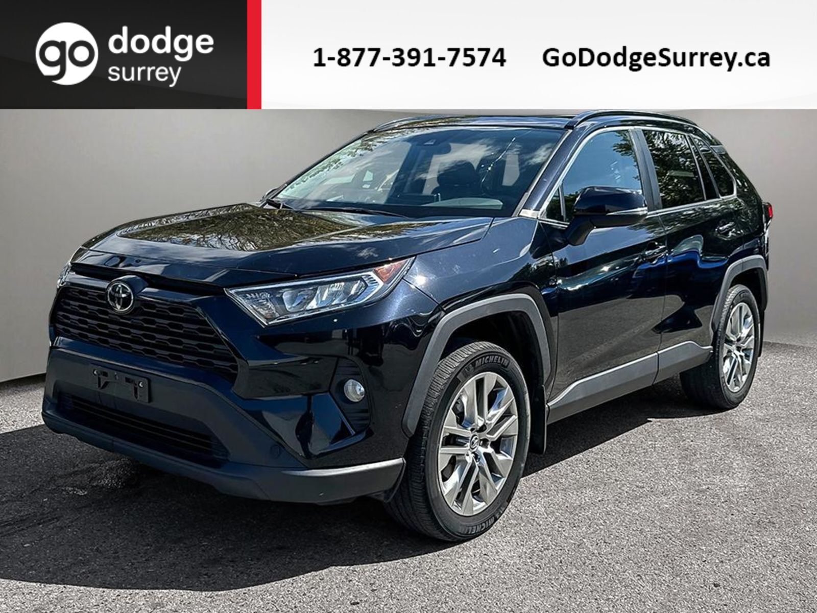 2019 Toyota RAV4 XLE + AWD/LEATHER/SUNROOF/REAR VIEW CAM/NO EXTRA F