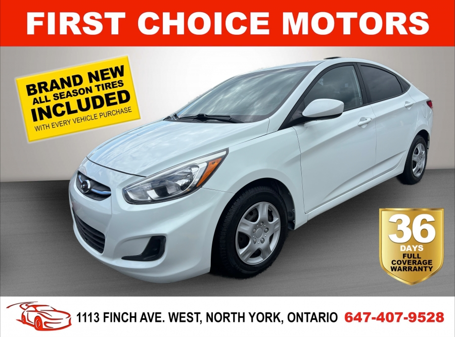 2016 Hyundai Accent GL ~AUTOMATIC, FULLY CERTIFIED WITH WARRANTY!!!~