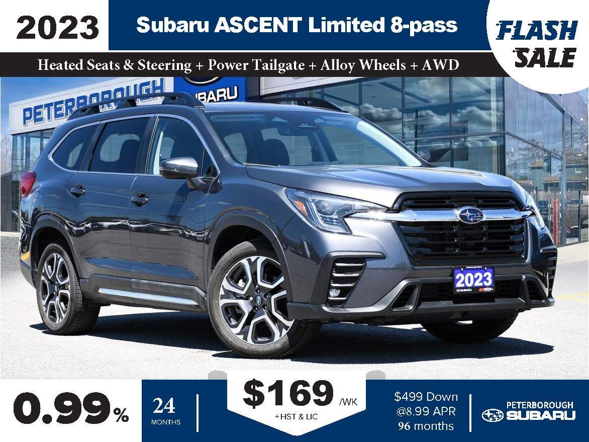 2023 Subaru Ascent Limited 8-Passenger - CPO 3.99% FINANCING