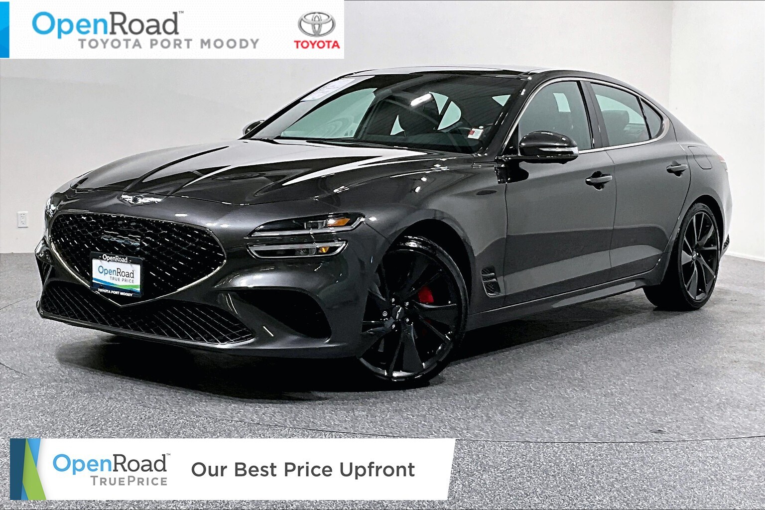 2022 Genesis G70 3.3T Sport AWD |OpenRoad True Price |Local |One Ow