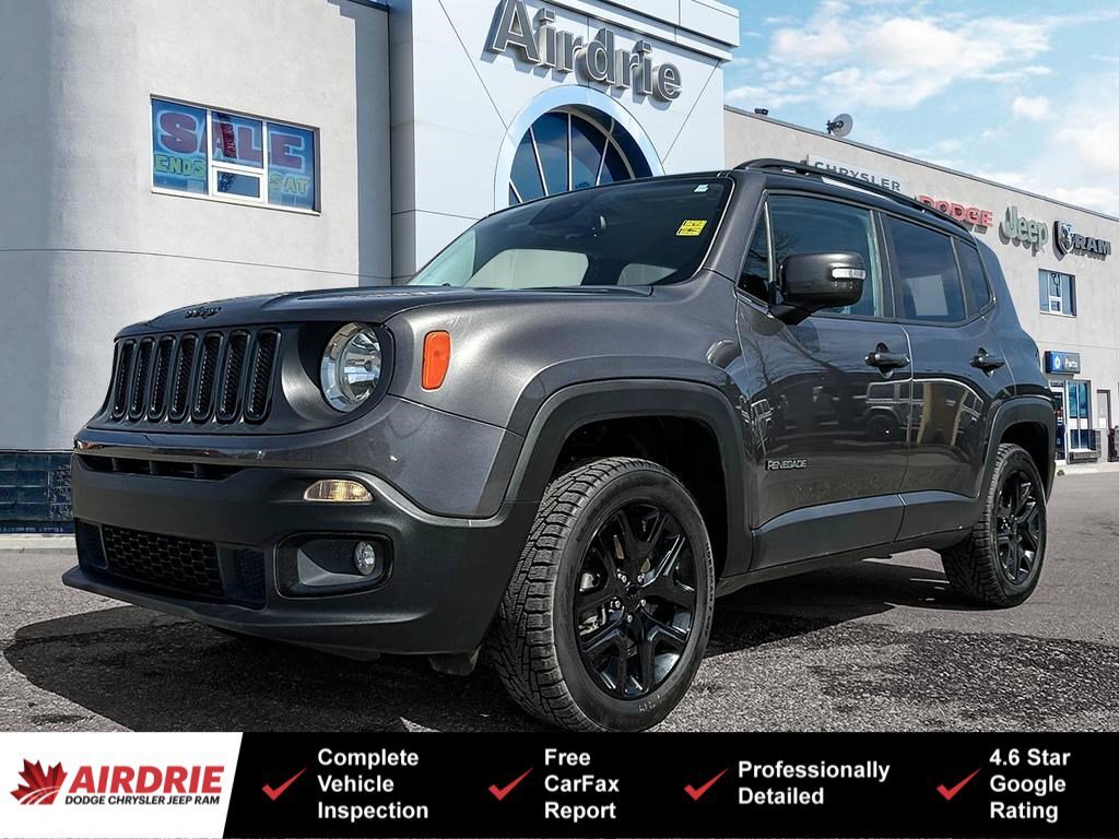 2016 Jeep Renegade North | 4 Wheel Drive | One Owner | Heated Seats |