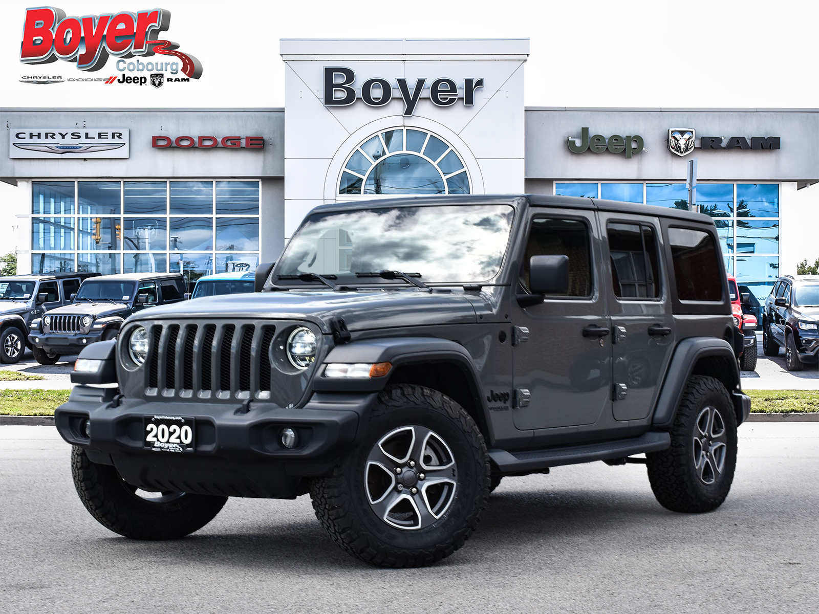 2020 Jeep WRANGLER UNLIMITED BLACK AND TAN EDITION - ONE OWNER - HARD TOP 