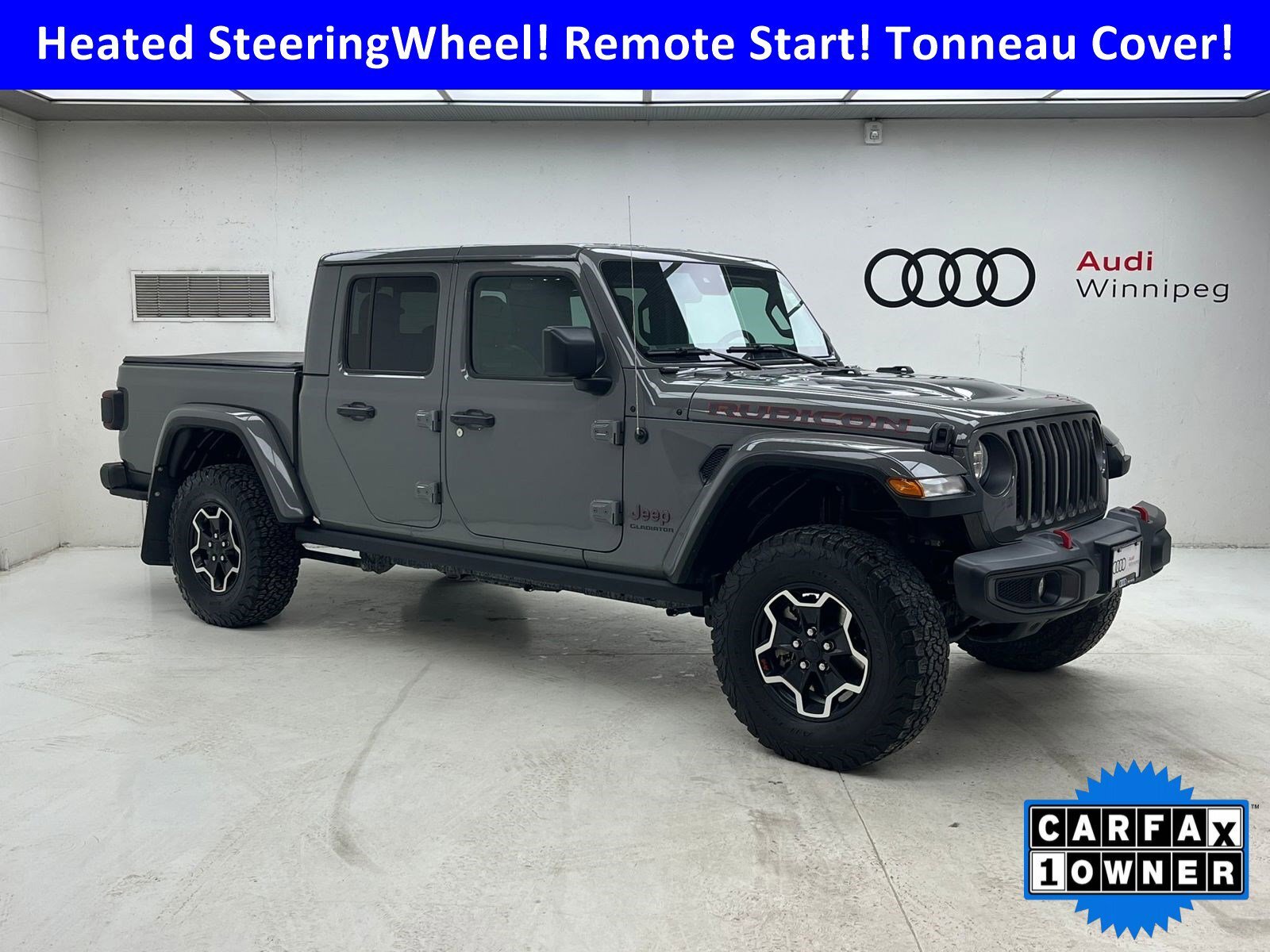 2023 Jeep Gladiator Rubicon | Diesel | Leather | Tow Package | Adaptiv