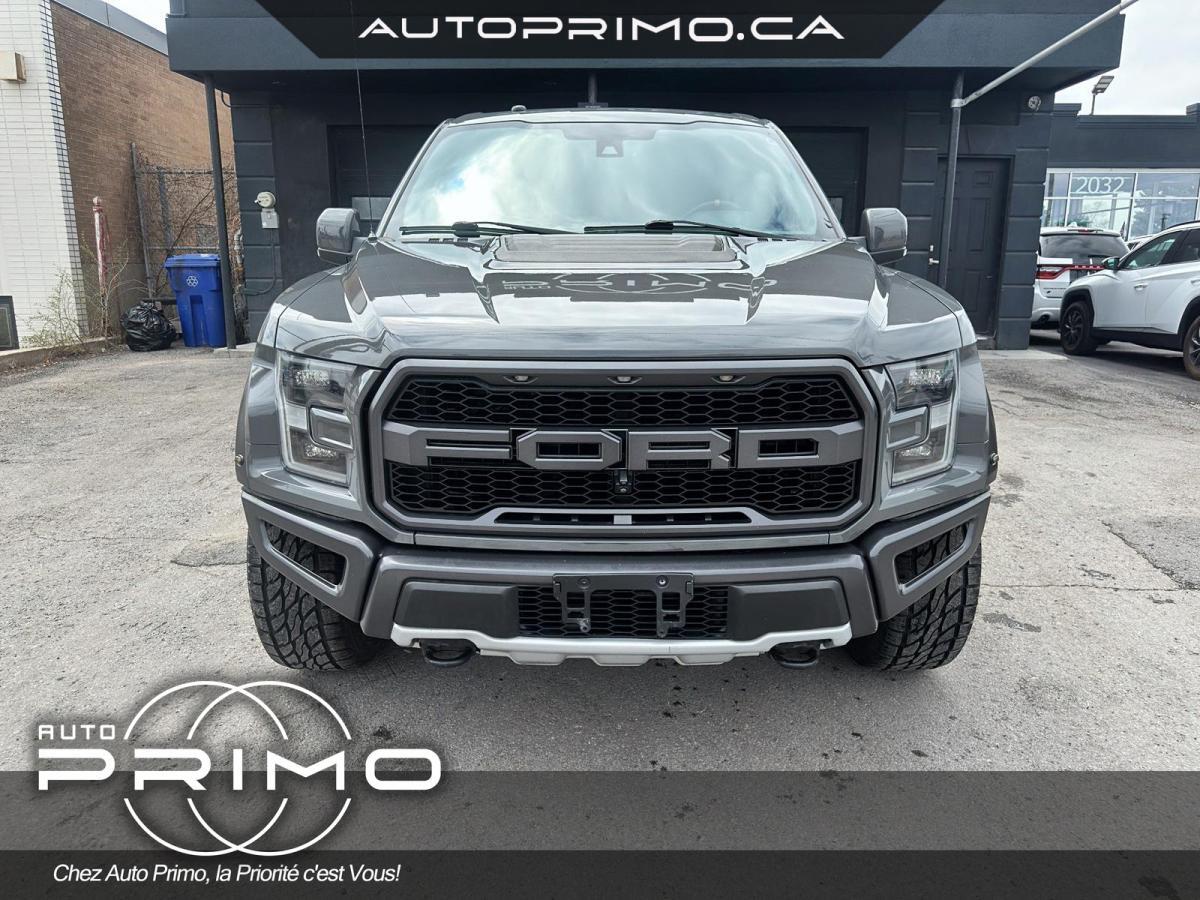 2018 Ford F-150 Raptor Crew Cab 4X4 Cuir Toit Pano Nav Cam Mags