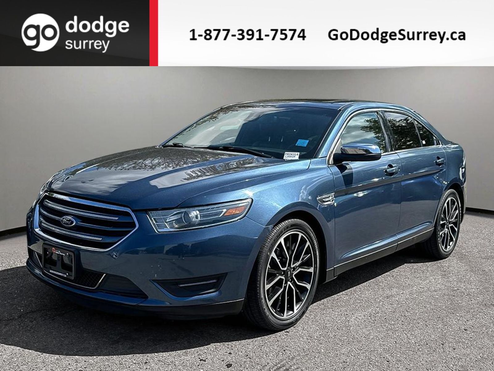 2019 Ford Taurus Limited + LEATHER/SUNROOF/NAVI/REAR VIEW CAM/NO EX