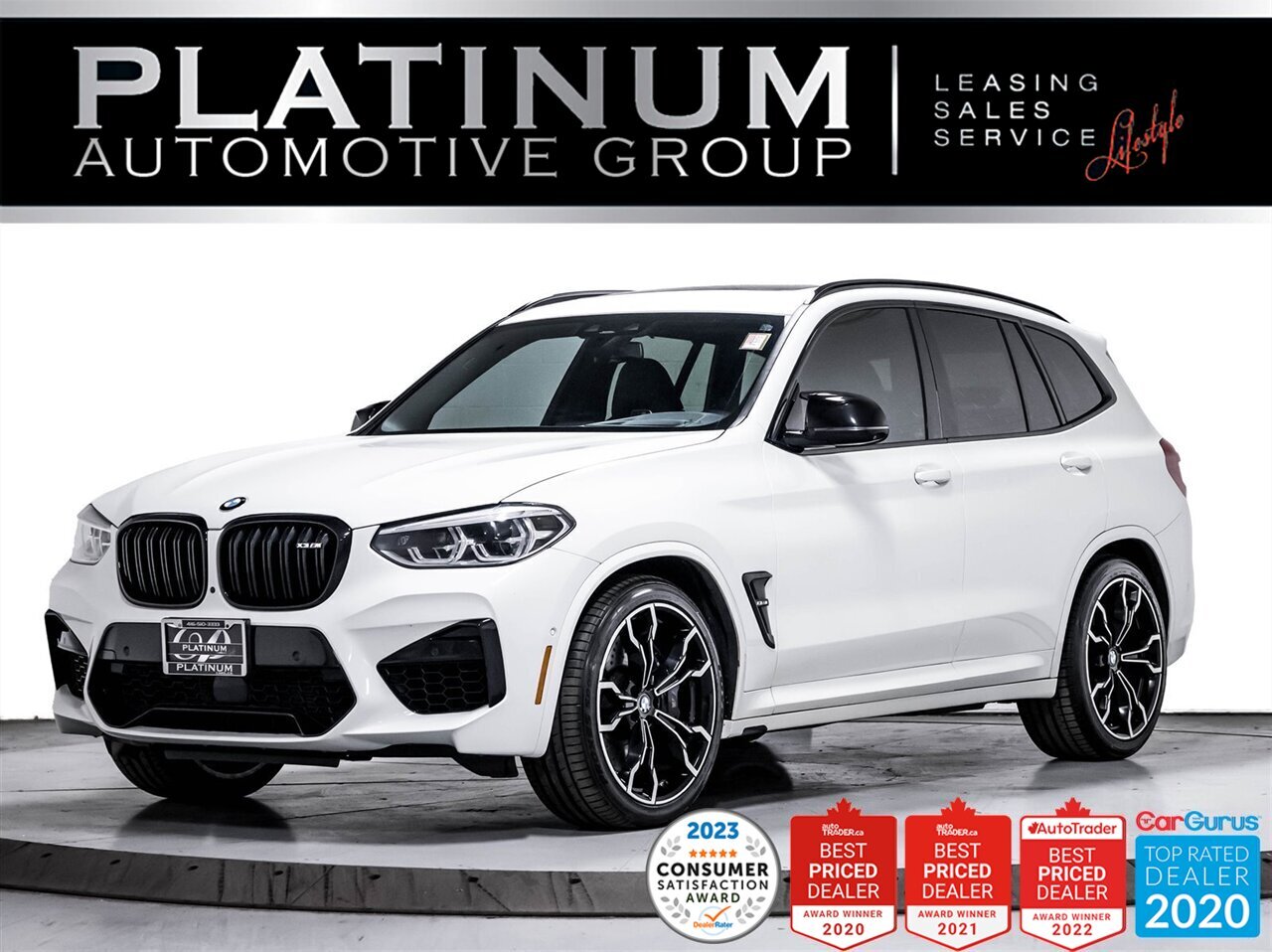 2020 BMW X3 M COMPETITION,503HP,AWD,M-SPORT SEATS/EXHAUST