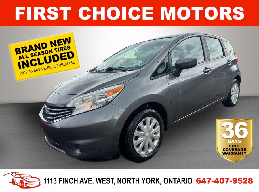 2016 Nissan Versa Note SV  ~AUTOMATIC, FULLY CERTIFIED WITH WARRANTY!!!~