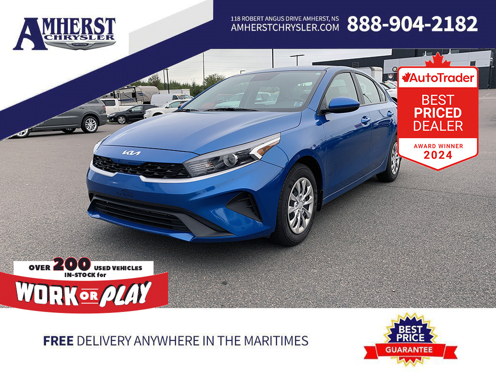 2023 Kia Forte ONLY $207bw Touchscreen,Bluetooth,Heated Seats