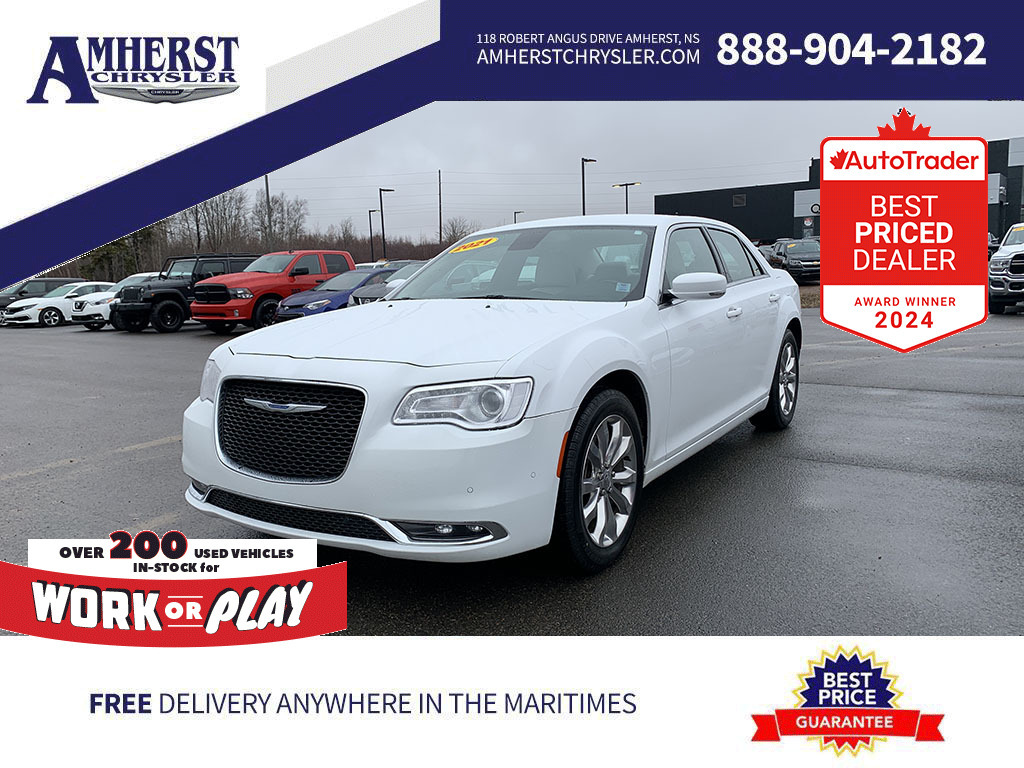 2021 Chrysler 300 Touring AWD, Heated Front Seats, Backup Cam