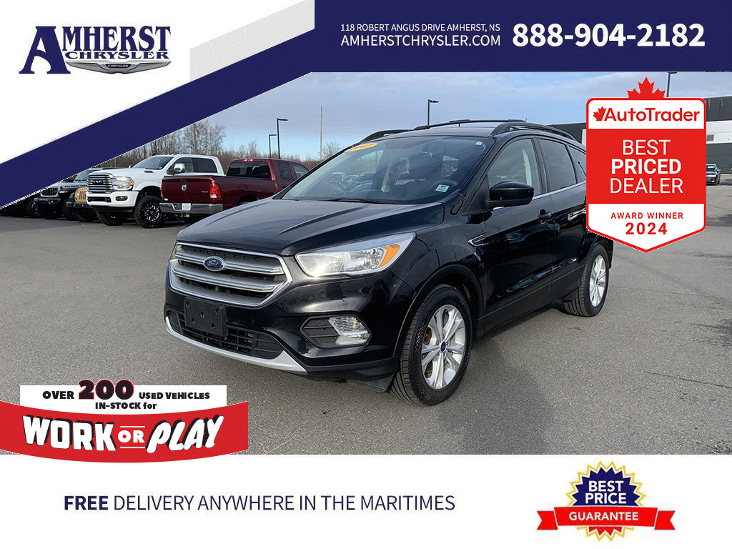 2017 Ford Escape ONLY $169bw AWD, Auto, Backup Cam, Cruise