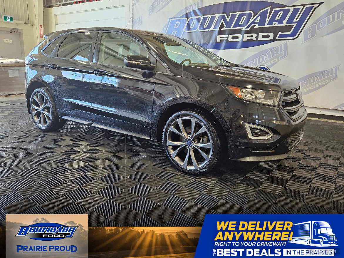 2017 Ford Edge SPORT | HTD/CLD LEATHER | PANO ROOF | NAV