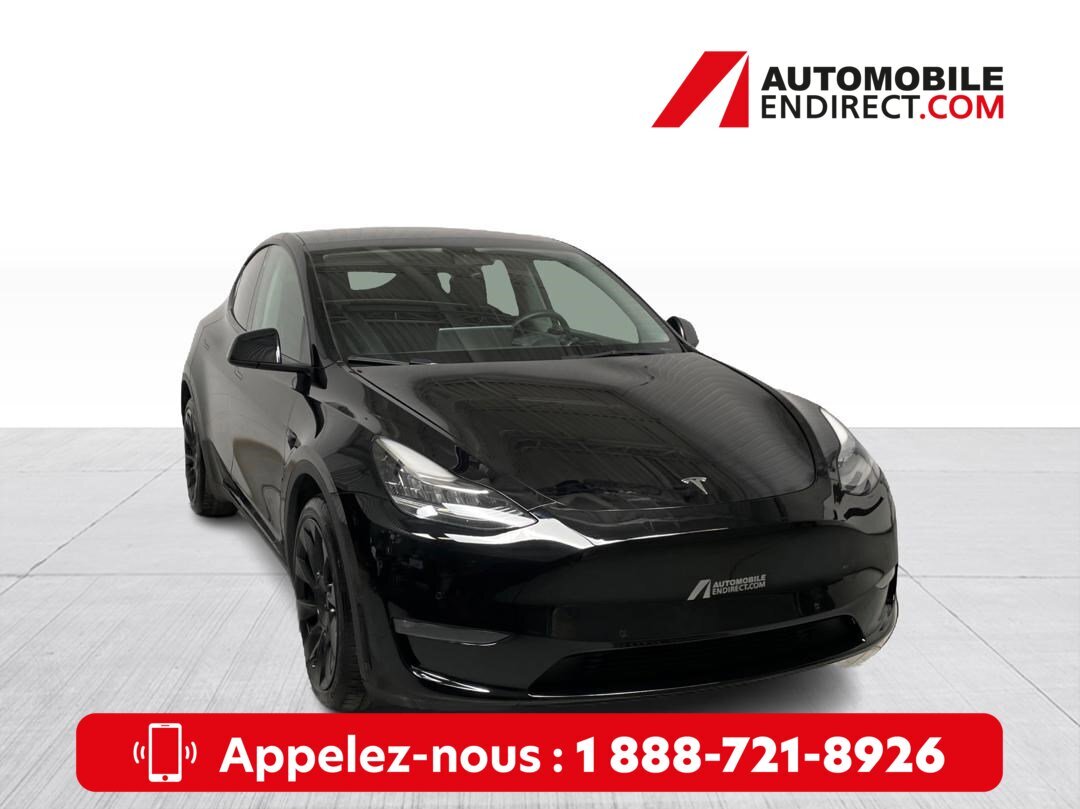 2022 Tesla Model Y Long Range AWD Mags Cuir GPS Sièges ventilés