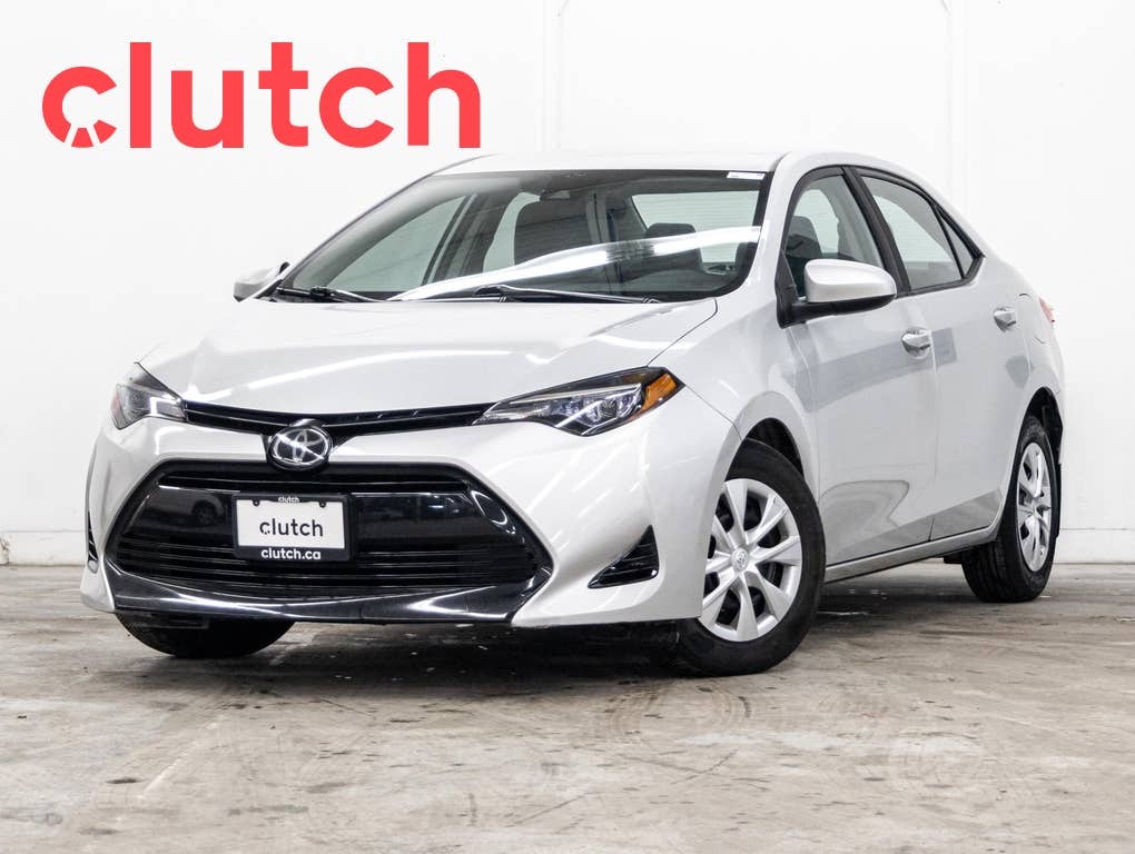 2018 Toyota Corolla CE w/ Rearview Cam, Bluetooth, A/C