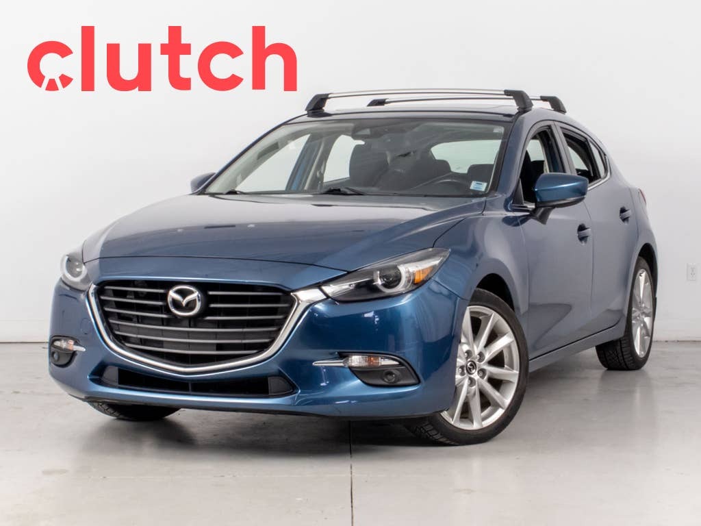 2018 Mazda Mazda3 Sport GT w/ Apple CarPlay, Backup Cam, Sunroof