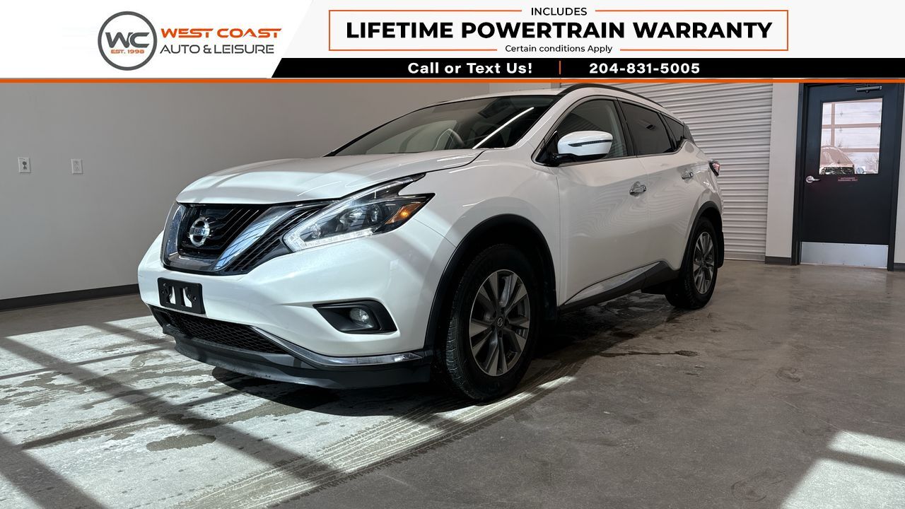 2018 Nissan Murano SV AWD | Remote Start | No Accidents | Moonroof