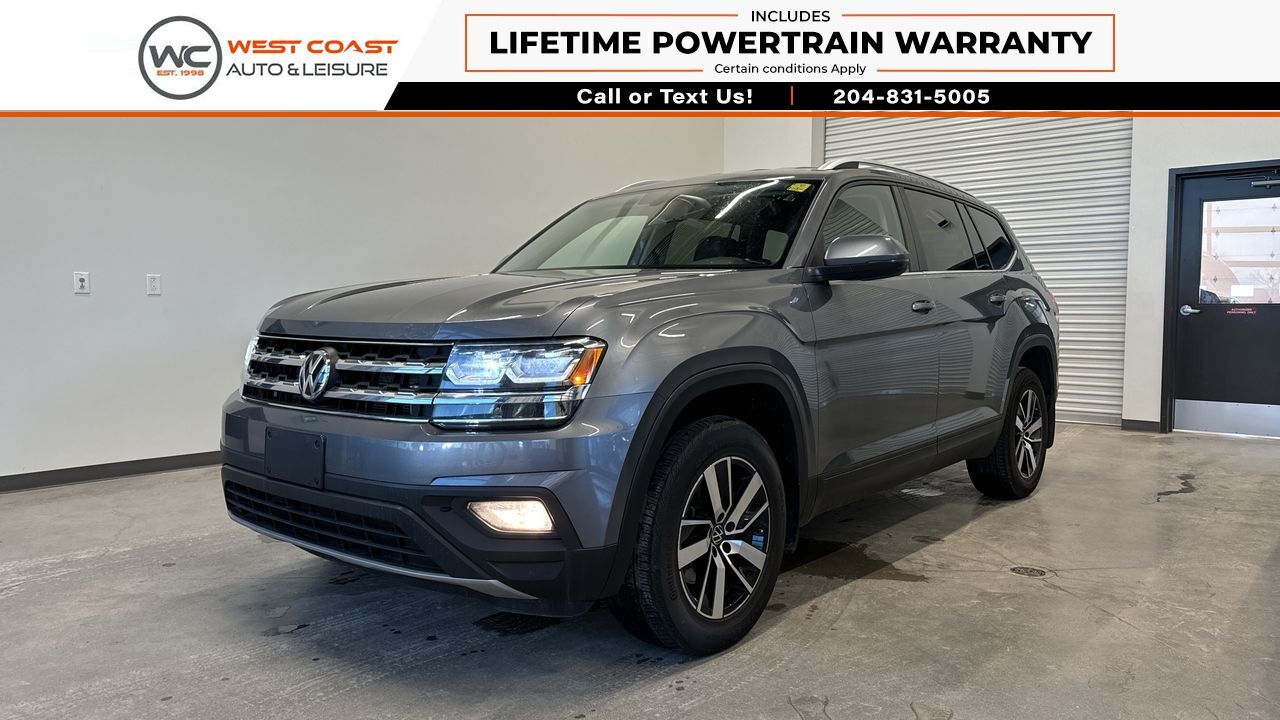 2018 Volkswagen Atlas Comfortline AWD | Leather | Dual Climate | Cruise