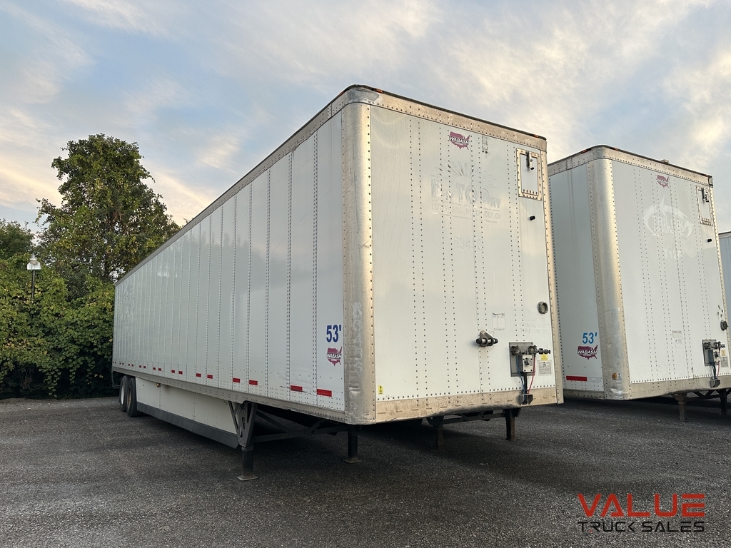 2018 Wabash 53' Dry van Tandem axle / Multiple units
