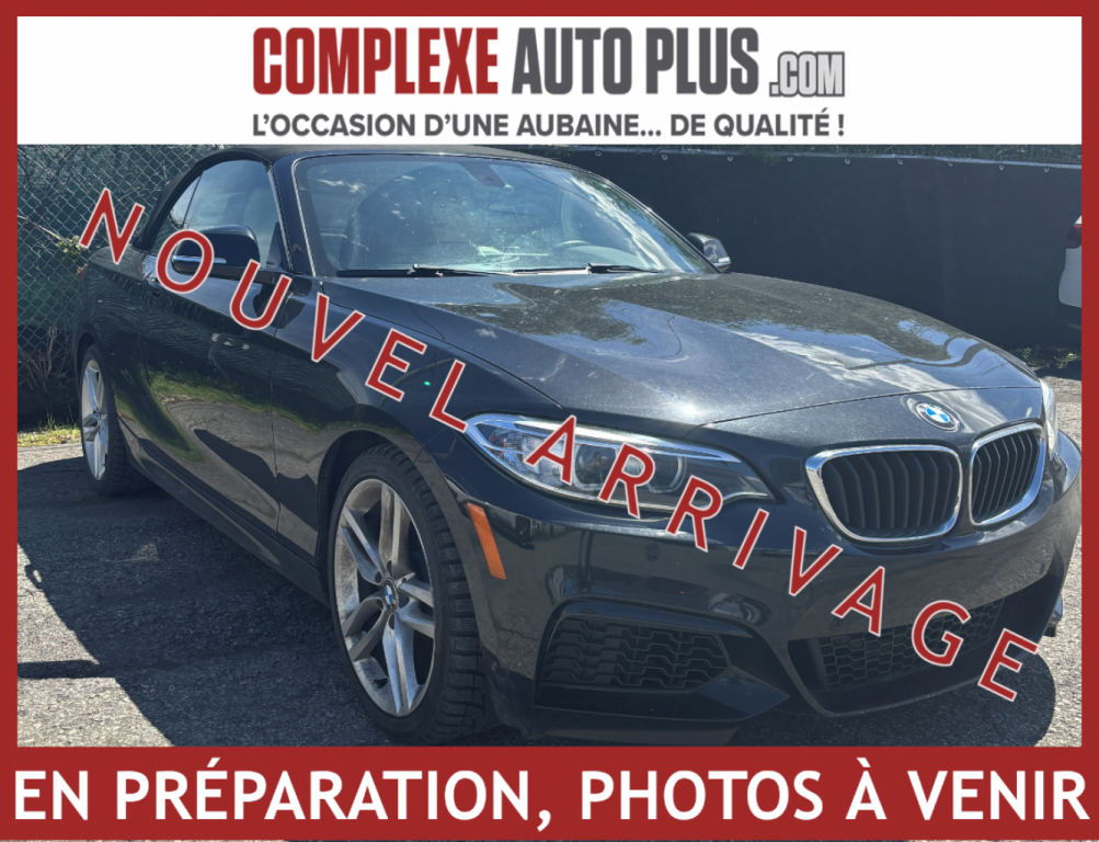 2016 BMW 2 Series 228i xDrive Cabriolet AWD *Cuir,Convertible,M pack