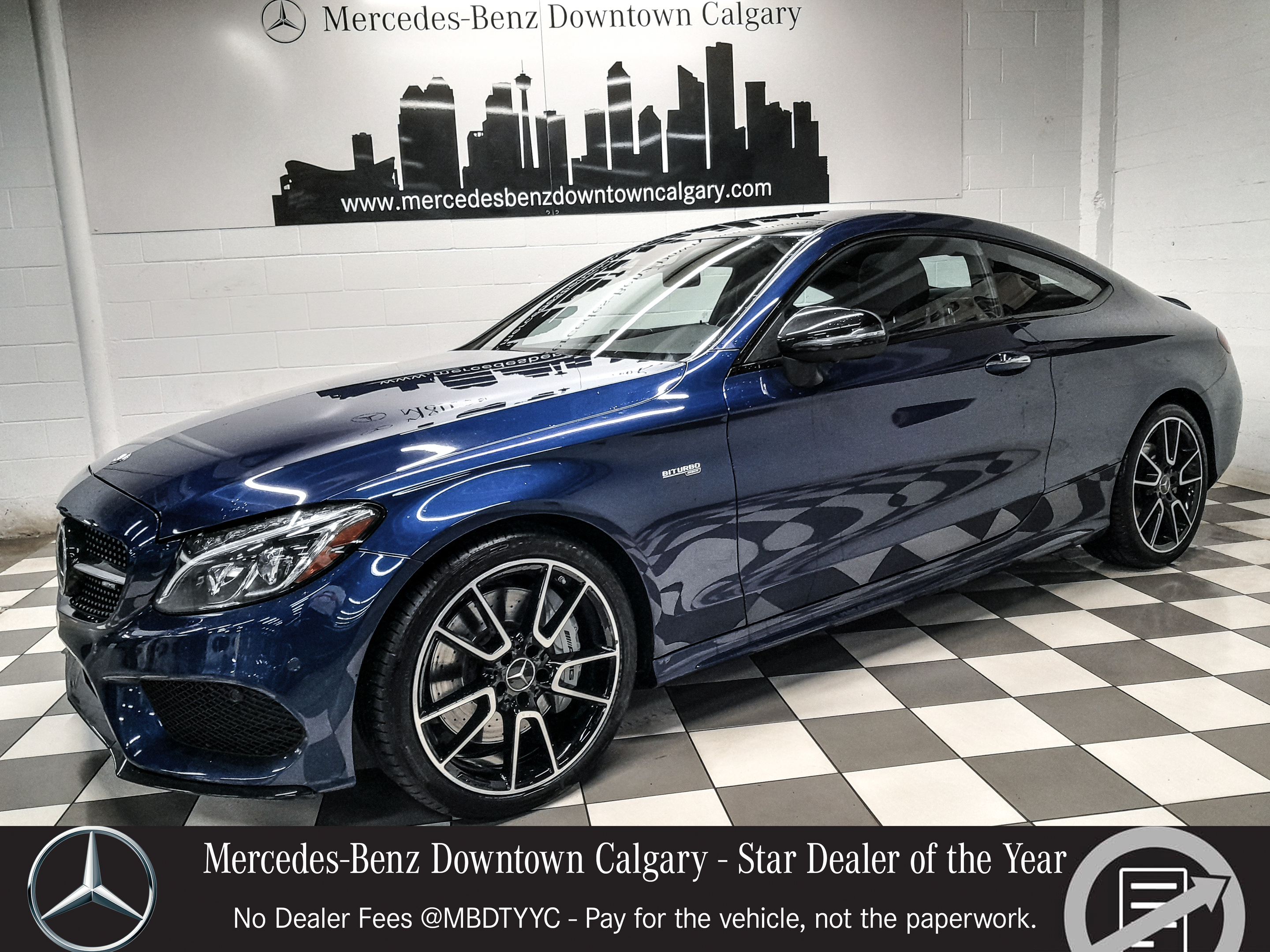 2017 Mercedes-Benz C-Class AMG C 43 COUPE 4MATIC Premium AMG Drivers Night ++