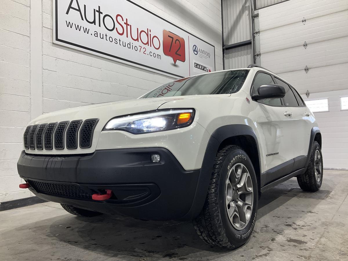 2019 Jeep Cherokee RECONSTRUIT**TRAILHAWK**MAGS**AWD**CUIR**TOIT PANO