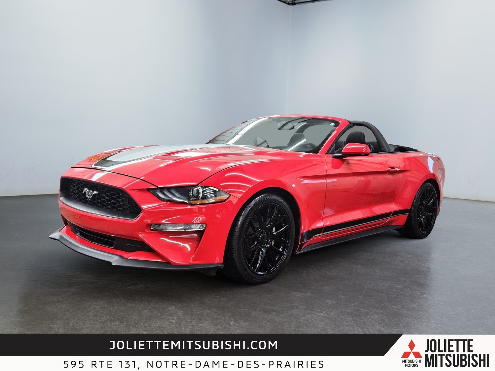 2020 Ford Mustang EcoBoost Convertible S. Chauffants Bluetooth A/C