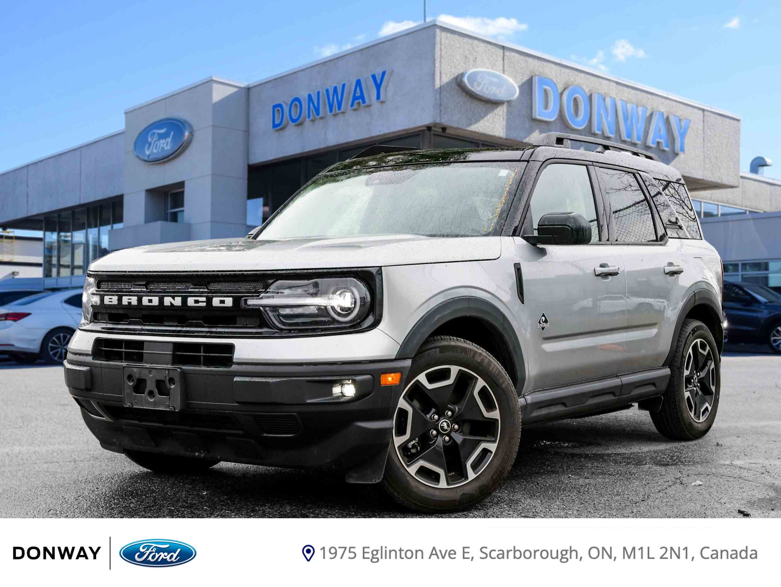 2022 Ford Bronco Sport OUTERBANKS|AWD|TECHPKG|MOONROOF|TOWPKG|FORD360