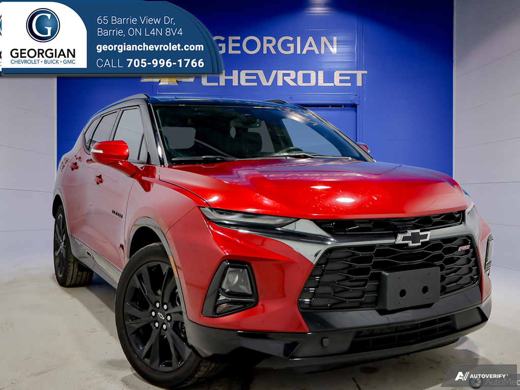 2022 Chevrolet Blazer RS | PANO ROOF | REMOTE START | REAR VIEW CAMERA 