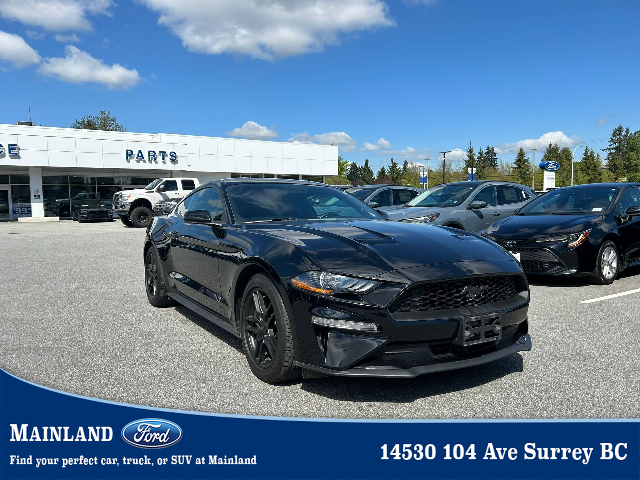 2021 Ford Mustang EcoBoost 10 SPD AUTO | BACK UP CAMERA