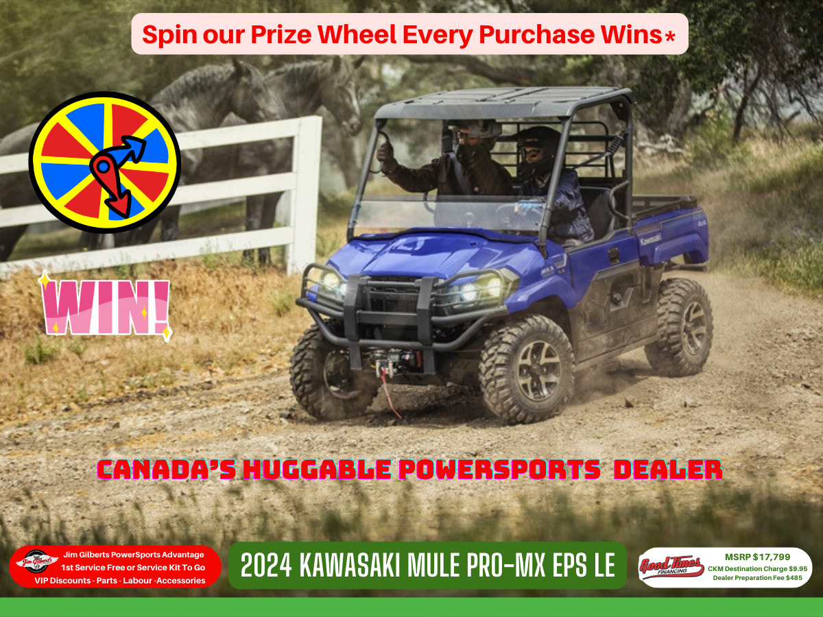 2024 Kawasaki Mule PRO MX EPS LE - Only $85 Weekly, All-in