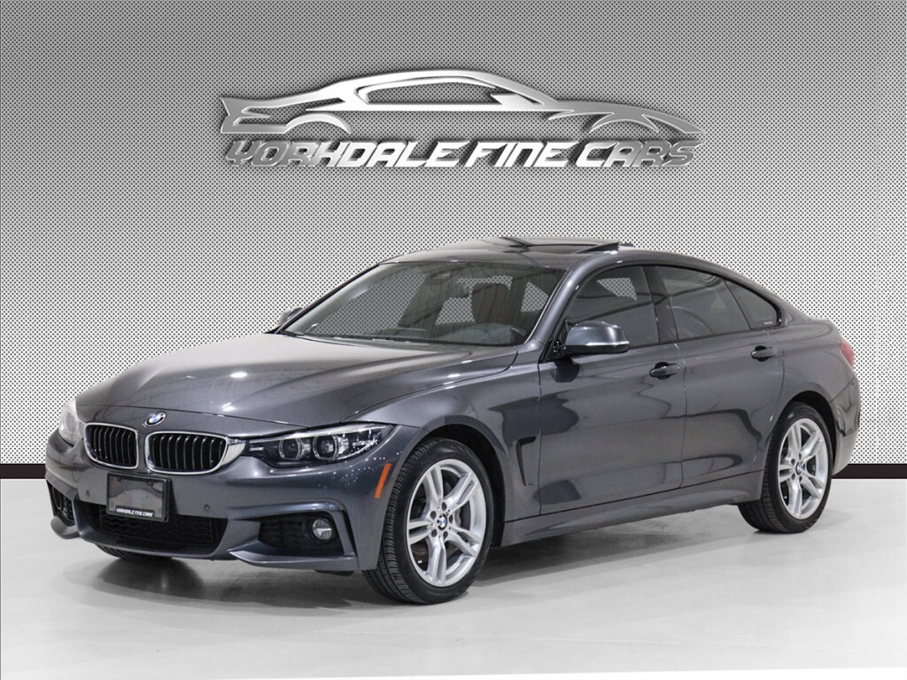 2019 BMW 4 Series 430i Gran Coupe / M Sport Pkg / Red Int / CarPlay