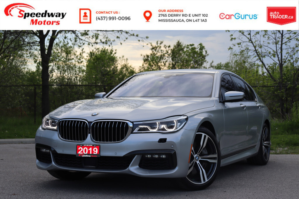 2019 BMW 7 Series 750i xDrive /M PKG /AWD/SUNROOF/NAV/CLEANCARFAX