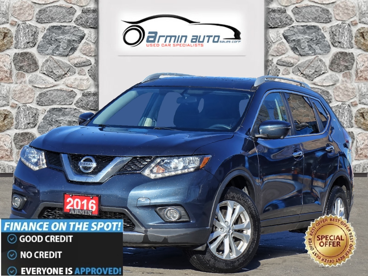 2016 Nissan Rogue SV AWD | ****SOLD****