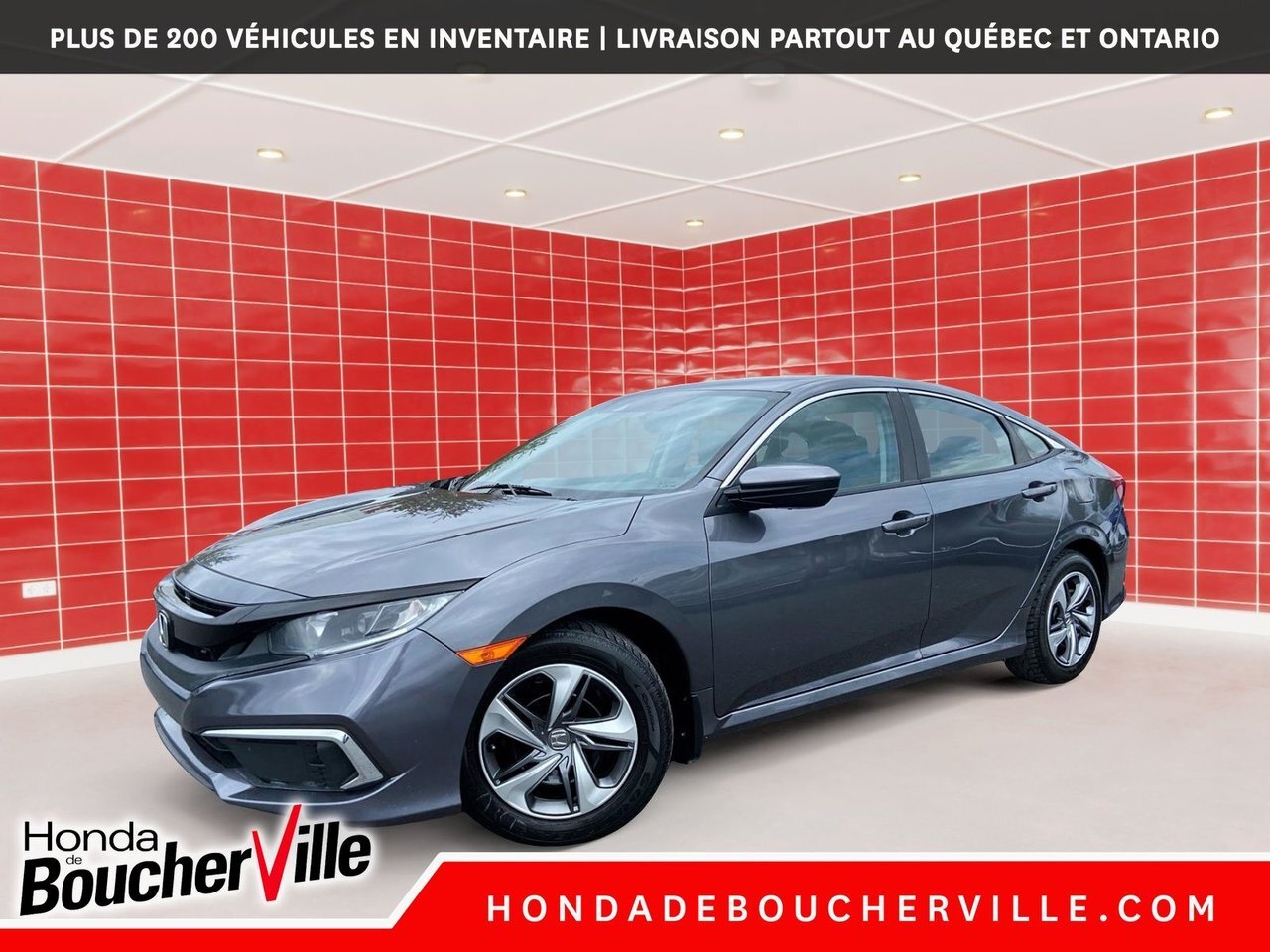 2019 Honda Civic Sedan LX MANUELLE 6 VITESSES, AIR, CARPLAY ET ANDROID