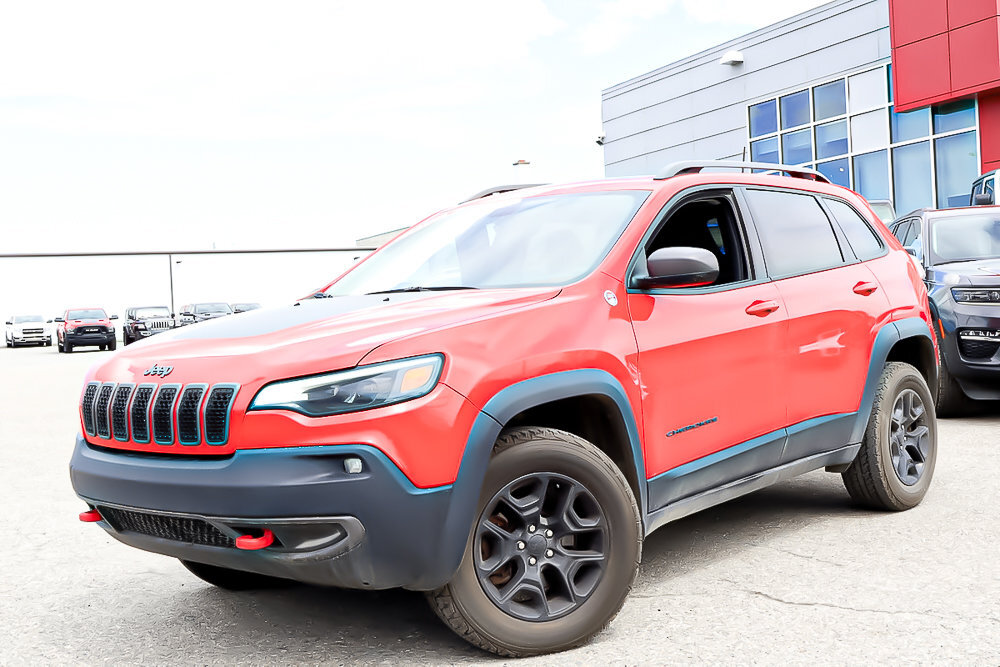 2019 Jeep Cherokee TRAILHAWK 4X4 I TOIT PANORAMIQUE I LEATHER SEATS -