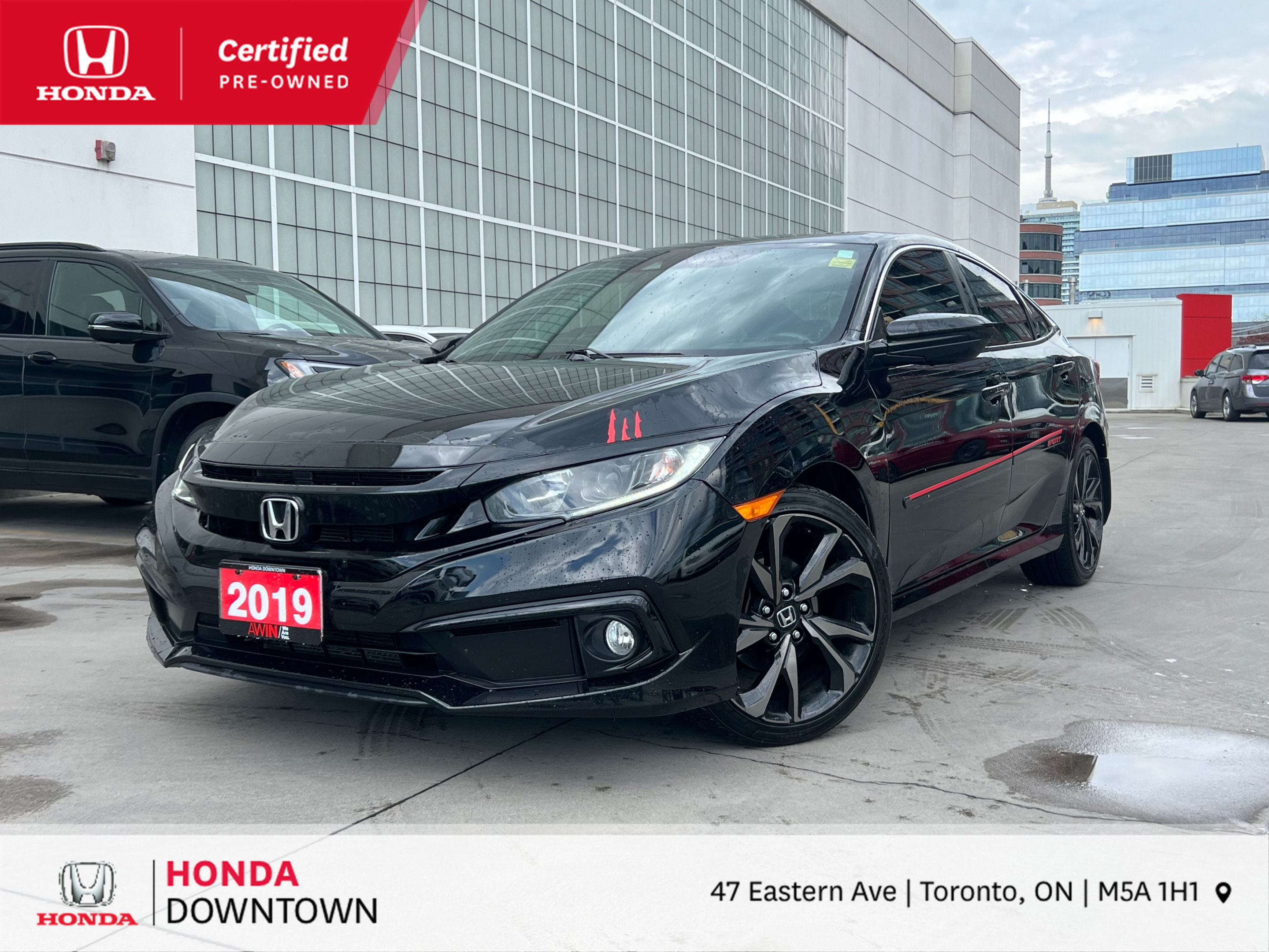2019 Honda Civic Sport 7 Years/160k Honda Certified Warranty