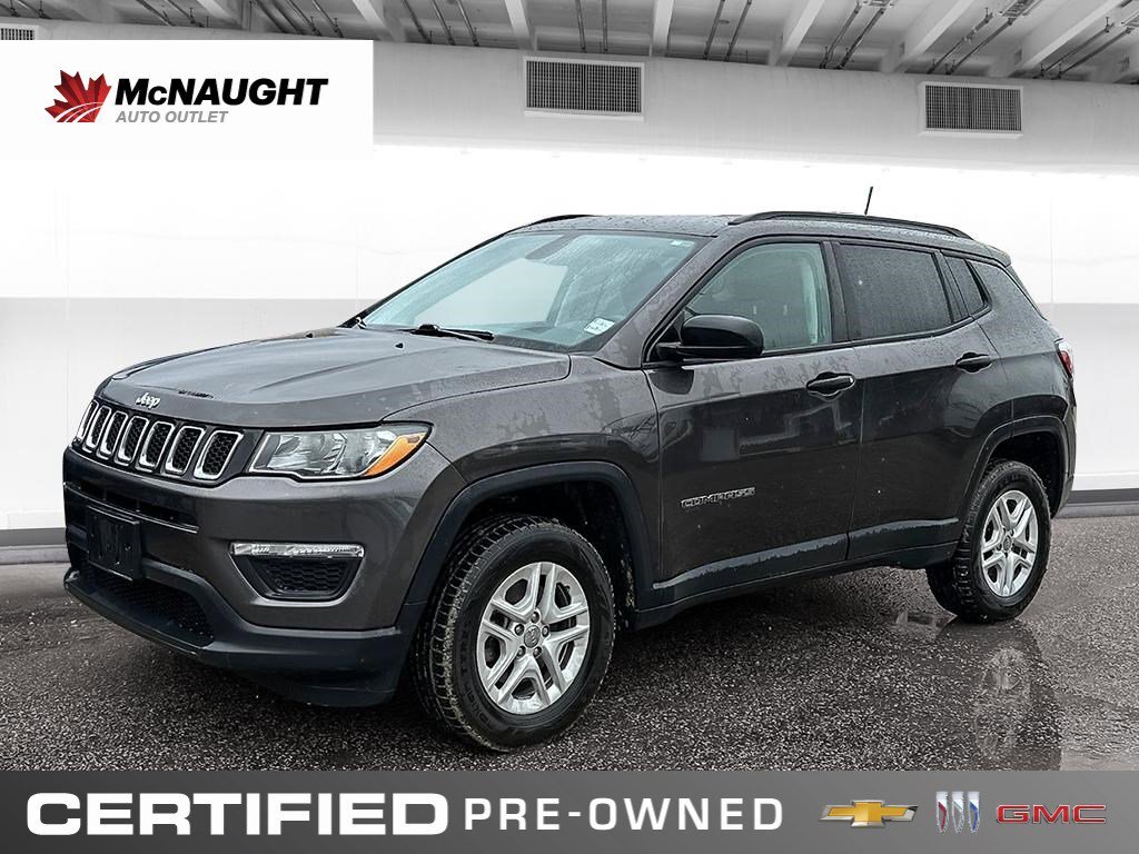 2018 Jeep Compass Sport 2.4L AWD | Heated Seats And Steering | Remot