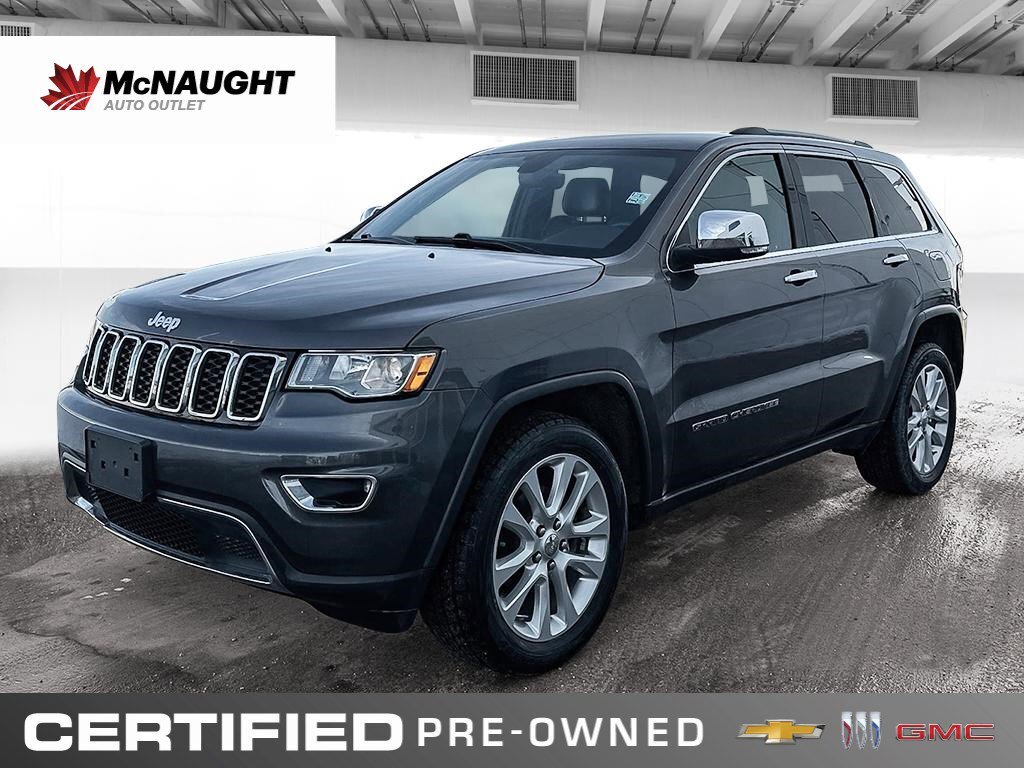 2017 Jeep Grand Cherokee Limited 3.6L AWD | Heated Seats And Steering | Rea