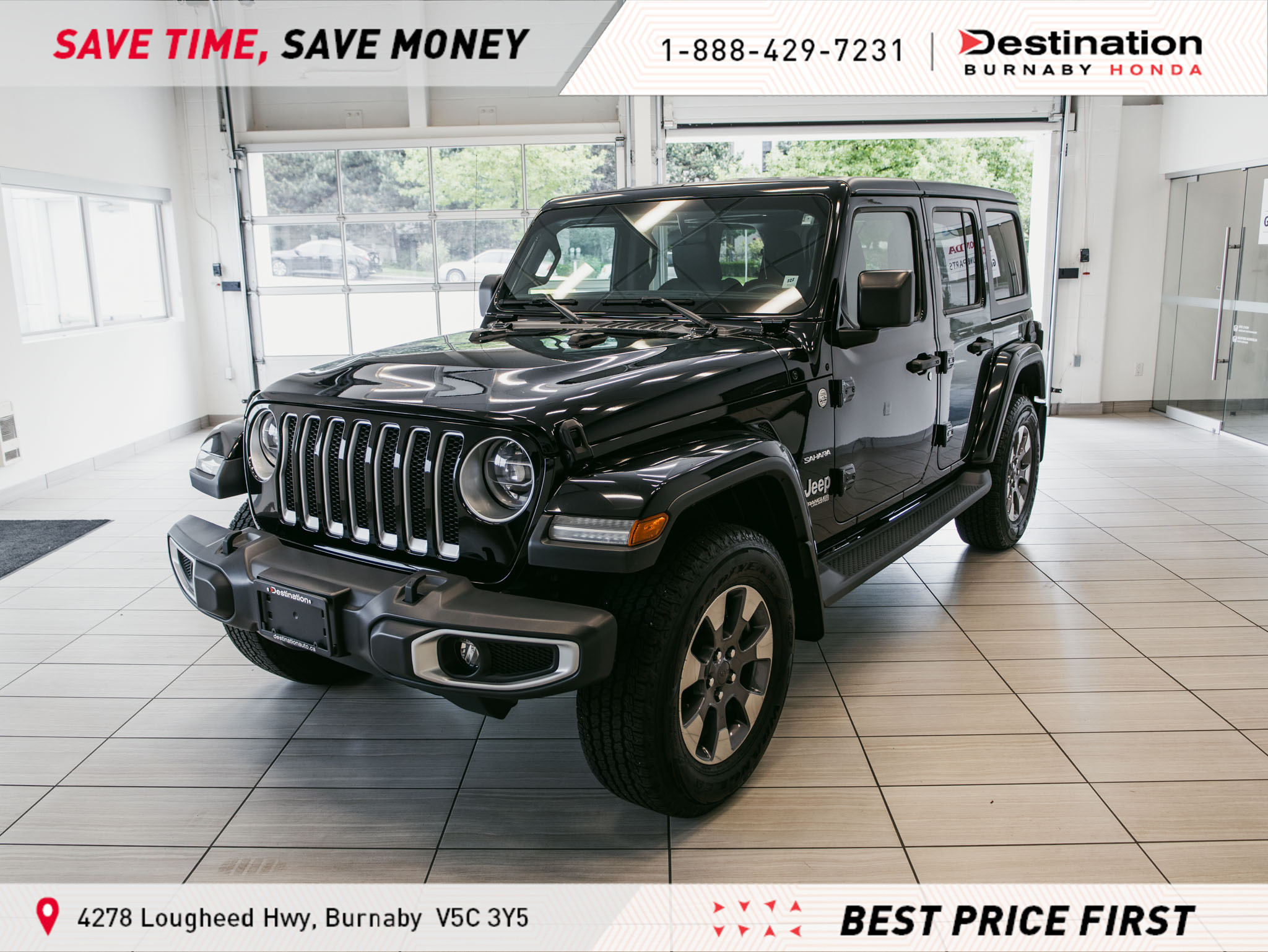 2019 Jeep WRANGLER UNLIMITED Sahara 4x4 - OFFROAD READY - RUGGED!
