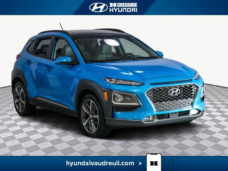 2018 Hyundai Kona Ultimate| TOUT ÉQUIPÉ| Cuir | Toit | 1.6T | WoW!
